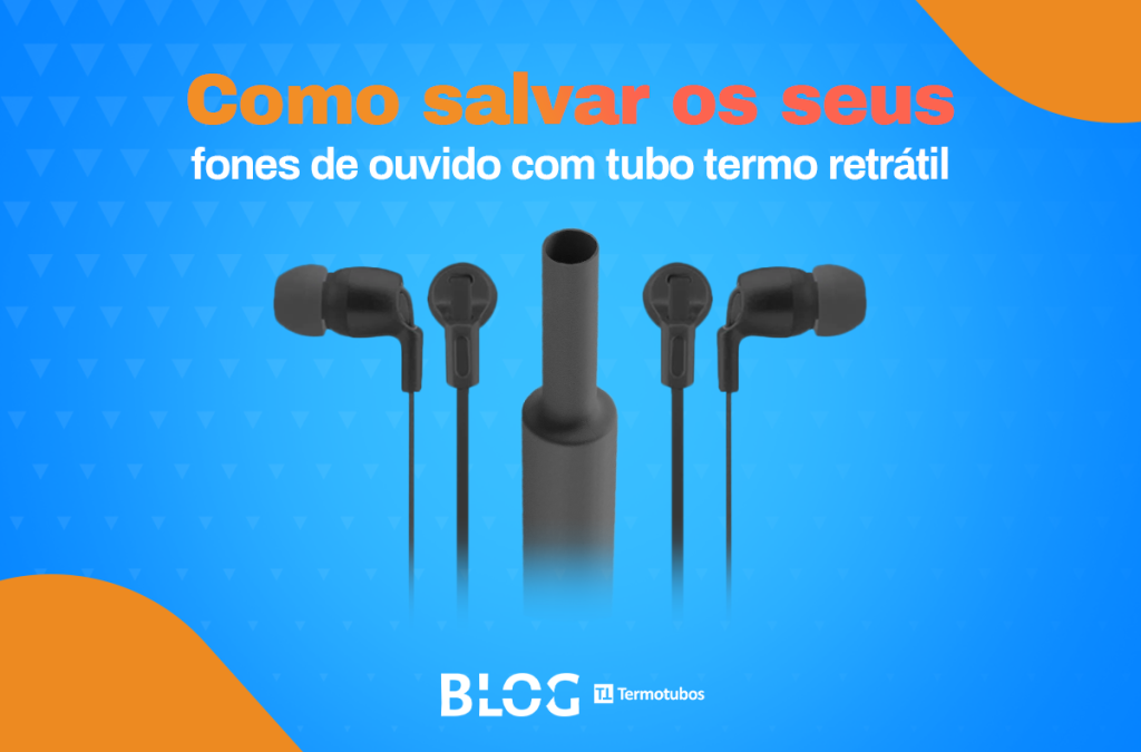 Como salvar seus fones de ouvido com tubo termo retrátil