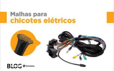 Uso das malhas expansíveis em chicotes elétricos.