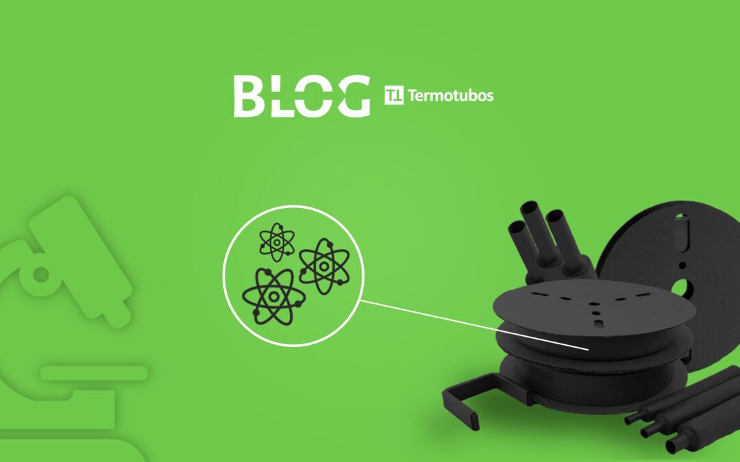 Rigidez dielétrica e resistência química nos termo retráteis.