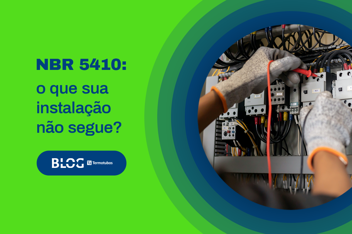 NBR 5410 Quadro de distribuição com DR instalado